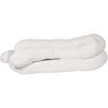 Absorbent Sock for General Spills; 4 ft. L, Absorbs Up to 2.4 gal., White