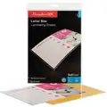 GBC Laminating Sheets: Letter, 12 in Lg, 9 in Wd, 3 mil Thick, 10 PK