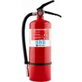 First Alert 5 lb., ABC Class, Dry Chemical Fire Extinguisher; 12 ft. Range Max., 13 to 15 sec. Discharge Time