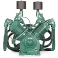 Air Compressor Pump: Pressure Lubricated, 2 Stage, 15 hp, 34.8/49.0 cfm @ 175 psi, 1WD24