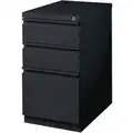 15" x 20" x 27-3/4" 3-Drawer HL10000 Series File Cabinet, Black