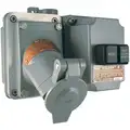 Hubbell Killark GFCI Receptacle, 120VAC Voltage, 20 Amps, Number of Poles: 2, Number of Wires: 3