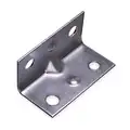 1-1/2" x 3/4" Steel Corner Brace with Zinc Finish