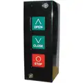 3 Button Control Station, Allows Operation" 2 Directions Including Stop