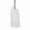 Tough Guy Overhead Duster, Cotton Head Material, 34" to 51" Length, Extendable, White