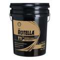 Rotella Conventional, Diesel Engine Oil, 5 gal, 40, For Use With Diesel Engines