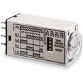 Omron Multi-Function Time Delay Relay, 120VAC Coil Volts, 5A Contact Amp Rating (Resistive), Contact Form: