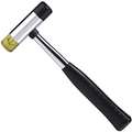 Synthetic Rubber Soft Face Hammer, 16 oz. Head Weight, Steel with Vinyl Grip Handle Material