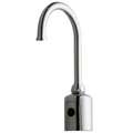 Chrome, Gooseneck, Bathroom Sink Faucet, Motion Sensor Faucet Activation, 1.0 gpm