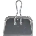 Tough Guy Aluminum Hand Held Dust Pan, Overall Length 17", Overall Width 17"