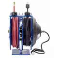 Combination Air/Water, Electric Reel, 20 Amps, 12 Wire Gauge (AWG), 300 psi, 3/8", Hose Length: 50 f