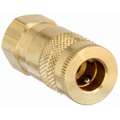 Quick Connect Hose Coupling: 1/4 in Body Size, 3/8 in Hose Fitting Size, Sleeve, Socket, NPT