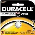 Duracell Lithium Coin Cell Battery, 3 V, CR2450, Battery Size 2450