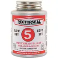 Rectorseal 8 oz. Can Pipe Thread Sealant with 2600 psi, Yellow