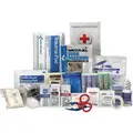 First Aid Kit Refill, Cardboard Case Material, General Purpose, 25 People Served Per Kit