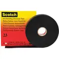 3M Polyester Splicing Tape, Rubber Tape Adhesive, 30.00 mil Thick, 2" X 30 ft., Black, 1 EA