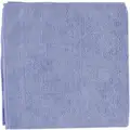 Microfiber Drying Cloth, 16" x 16" Blue