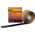 3M Rubber Mastic Tape, Mastic Tape Adhesive, 65.00 mil Thick, 1" X 10 ft., Black, 1 EA