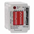 Dayton Multi-Function Time Delay Relay, 120VAC/DC Coil Volts, 10A Contact Amp Rating (Resistive), Contact F