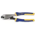 Irwin Vise-Grip Cable Cutter,8" Overall Length,Shear Cut Cutting Action,Primary Application: Electrical Cable