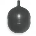 Float Ball: Polyethylene, Internal Connection, 4 in Float Dia., 5 in Float Lg