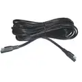 Battery Tender Extension Lead: Extension Cable, 16 ga Wire Size, 12.5 ft Overall Lg, Black, 15V
