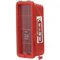 Fire Extinguisher Cabinet, 19 1/4" Height, 8 1/4" Width, 6 3/4" Depth, 5 lb Capacity