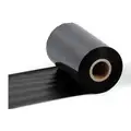 Label Printer Ribbon: 2 3/8" x 984 ft, Black, Resin, R6000
