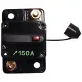 Type III Series Automotive Circuit Breaker, Plug In Mounting, 150 Amps, Blade Terminal Connection