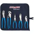 Steel Plier Sets, ESD Safe: No, Number of Pieces: 5, Dipped Handle, Spring Return: No