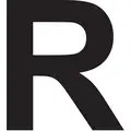 3"H Adhesive Letter R, High Gloss