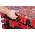 Milwaukee Plastic, Tool Case, 19-3/4"Overall Width, 15-1/2"Overall Depth, 4-5/8"Overall Height