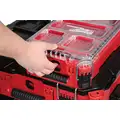 Milwaukee Plastic, Tool Case, 9-7/8"Overall Width, 15-1/4"Overall Depth, 4-5/8"Overall Height