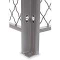 Corner Post, Material: Steel, Overall Height: 10 ft., Overall Width: 1-1/4"