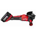 Milwaukee 6" M18 FUEL Cordless Angle Grinder Kit, 18.0 Voltage, 9000 No Load RPM, Battery Included