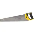 Stanley Hand Saw, 23 in Overall Length, Blade Length 20 in, Steel