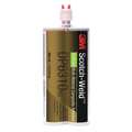 Scotch-Weld Urethane Adhesive: DP6310NS, Ambient Cure, 400 mL, Dual-Cartridge, Green, Thick Liquid