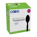 Dixie Medium Weight Disposable Spoon, Wrapped Plastic, Black, 540 PK