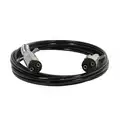 Phillips 12 ft. Dual Pole Liftgate Cord, Straight, 4 AWG, Metal Plugs, Black