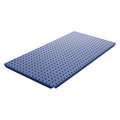 Alligatorboard Steel Pegboard Panel with 90 lb. Load Capacity, 16" H x 32" W, Blue, 2 PK
