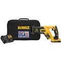 Dewalt DCS367D1 20.0 V Cordless Reciprocating Saw Kit, Battery Included, 1-1/8" Length of Stroke, Straight Cut