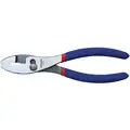Westward Slip Joint Pliers, Max. Jaw Opening: 1-1/4", Jaw Width: 15/32", Jaw Length: 3/8", Wire Cutter: No