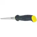 Stanley Jab Saw, 9 in Overall Length, Blade Length 6 in, Steel