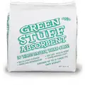 Green Stuff 2.5 lb. Bag, Fine-Celled Thermoset Loose Absorbent for General Spills, Absorbs 2 gal.