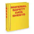 Binder, English, Includes 36" Chain and Pair of Sheet Lifters, Safety Data Sheets