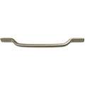 Pull Handle: Weld-On, Steel, Natural, 2 in Projection, 1/2 in Grip Dia., 13 in Overall Lg