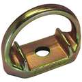 Condor D-Ring Plate Anchor, 310 lb Weight Capacity, 4 in Length, Alloy Steel, 5,000 lb Tensile Strength