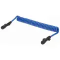 Phillips 8 ft. 6-Way Non-ABS Cord, Coiled with Thermoseal Plugs