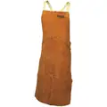 Lincoln Electric Leather Welding Waist Apron, Length 45", Adjustable Neckstrap Closure Type
