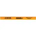 Johnson Carpenter Pencil: 1/2 in Wd , 7 in Lg , Medium Graphite, Flat, 12 PK